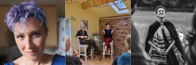 a collage of photos showing Keli Tomlin